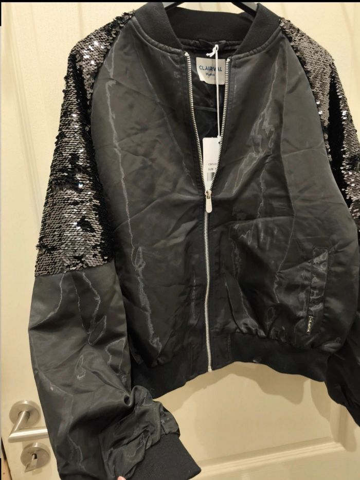 Veste bombers sequins - photo numéro 2