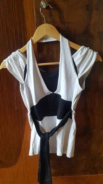 Tee shirt noir et blanc