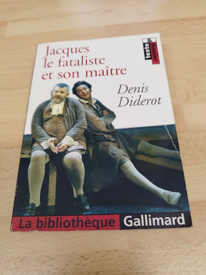Jacques le fataliste et son maître
&
texte dossier
Denis Diderot