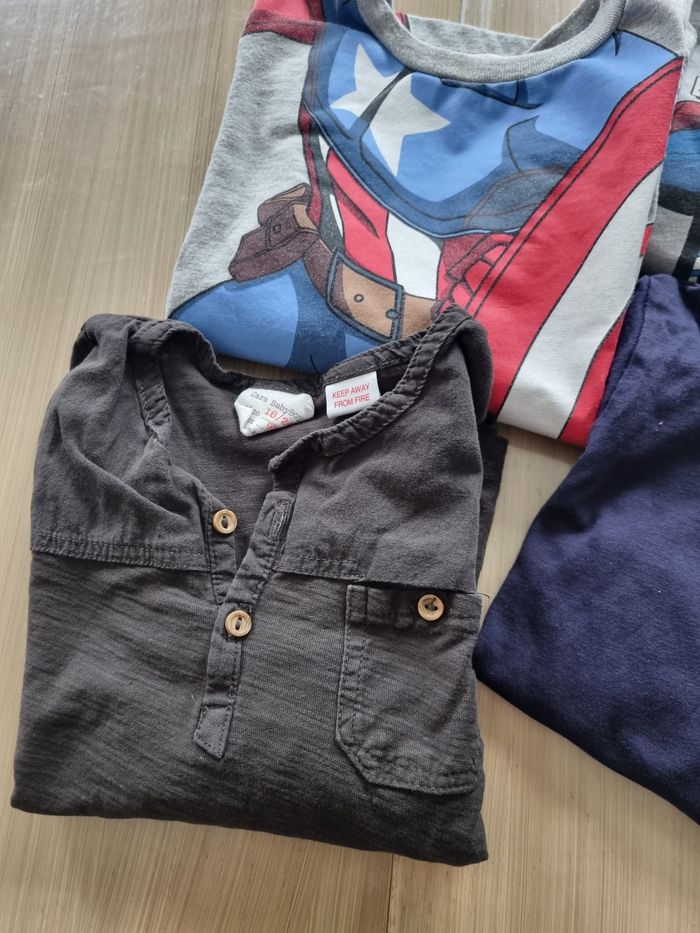 Lot 4 tee shirts ML - photo numéro 3