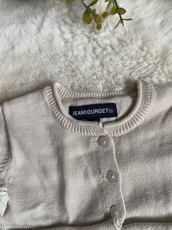 🌸 Lot de 5 gilets fille – Taille 6 mois  TBE 🌸