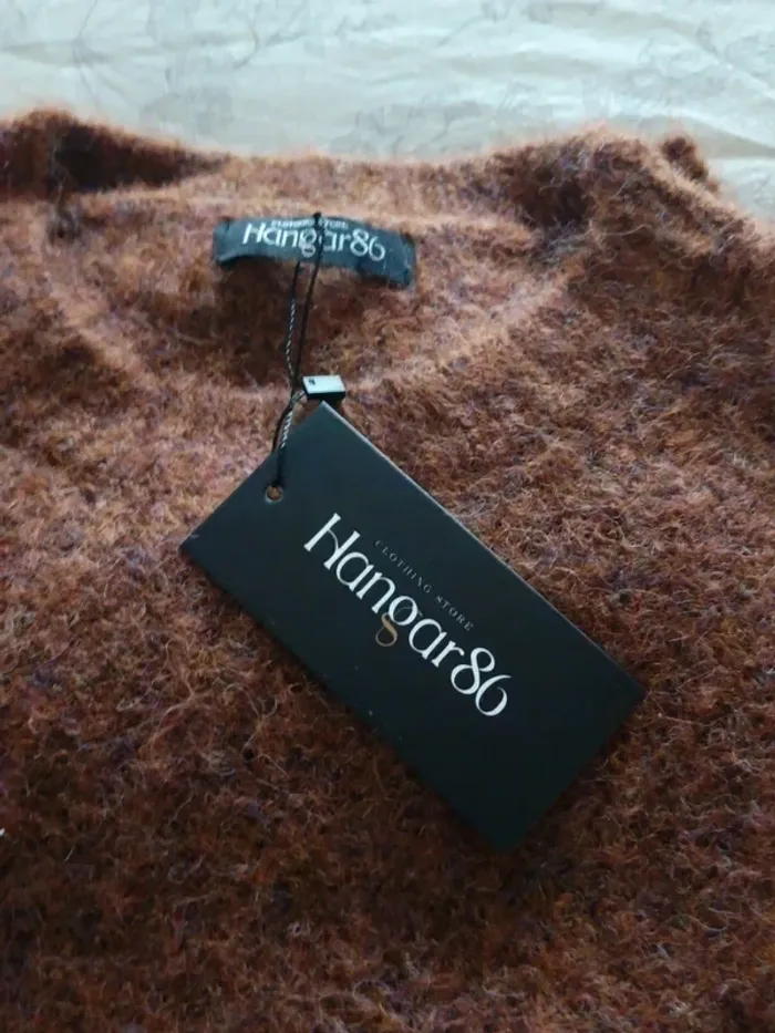 Pull neuf Camel effet loose laine taille unique - photo numéro 3