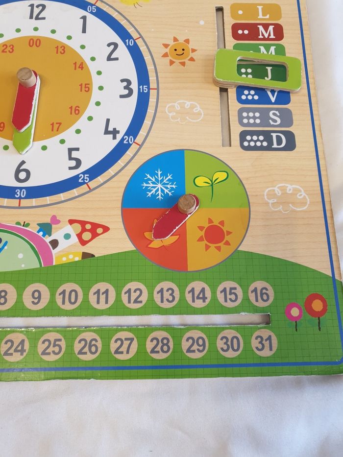 Calendrier bois - photo numéro 3