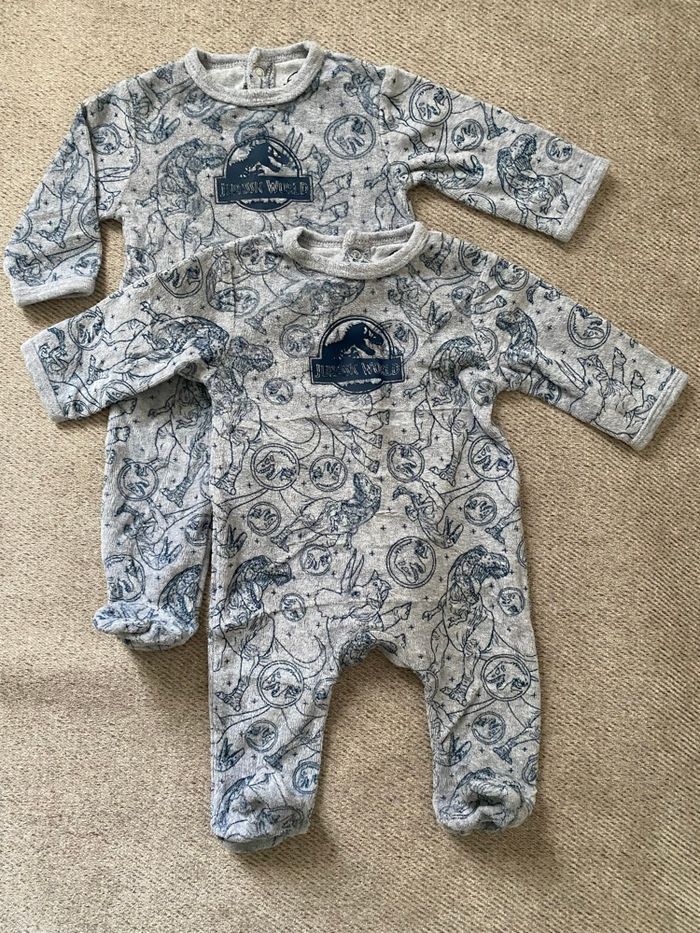 Lot de 2 pyjama en velours - photo numéro 2