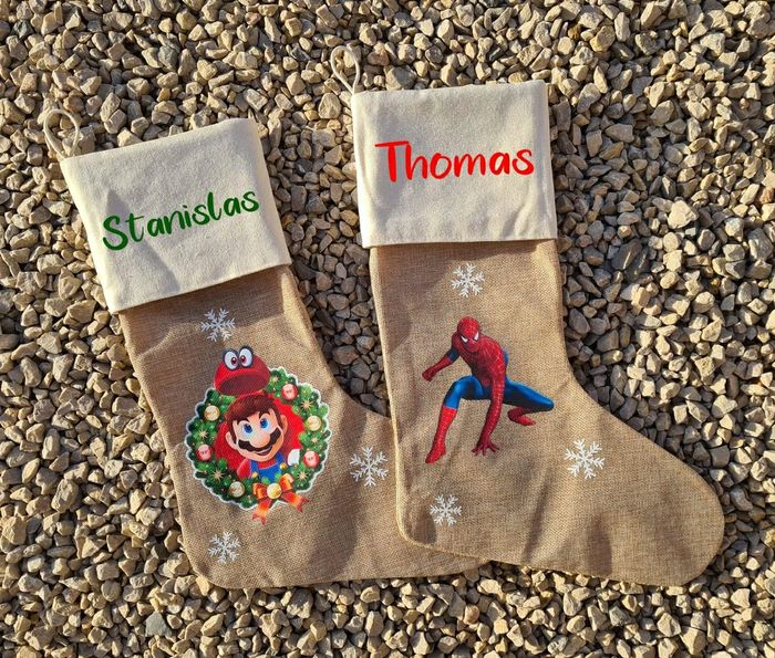 Chaussette de Noël personnalisée
