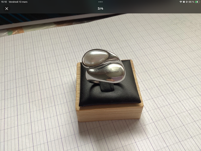 Bague acier inoxydable - photo numéro 3