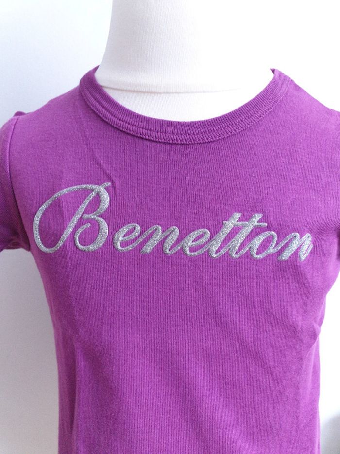 T-shirt manches courtes 18 mois Benetton - photo numéro 3