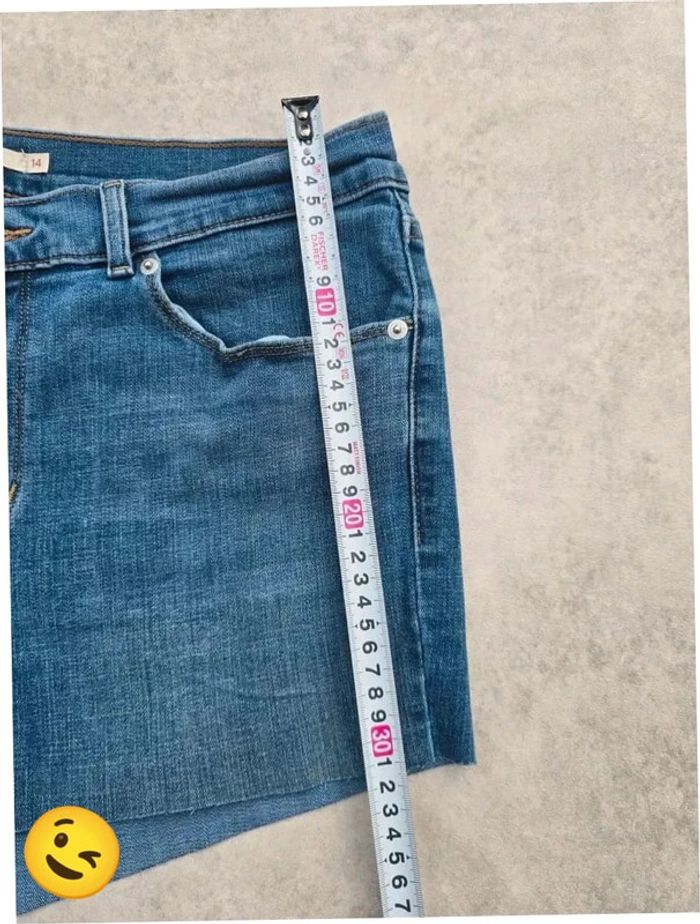 Short Levi's W32 FR42 Bleu Femme Women #SHO15b - photo numéro 5