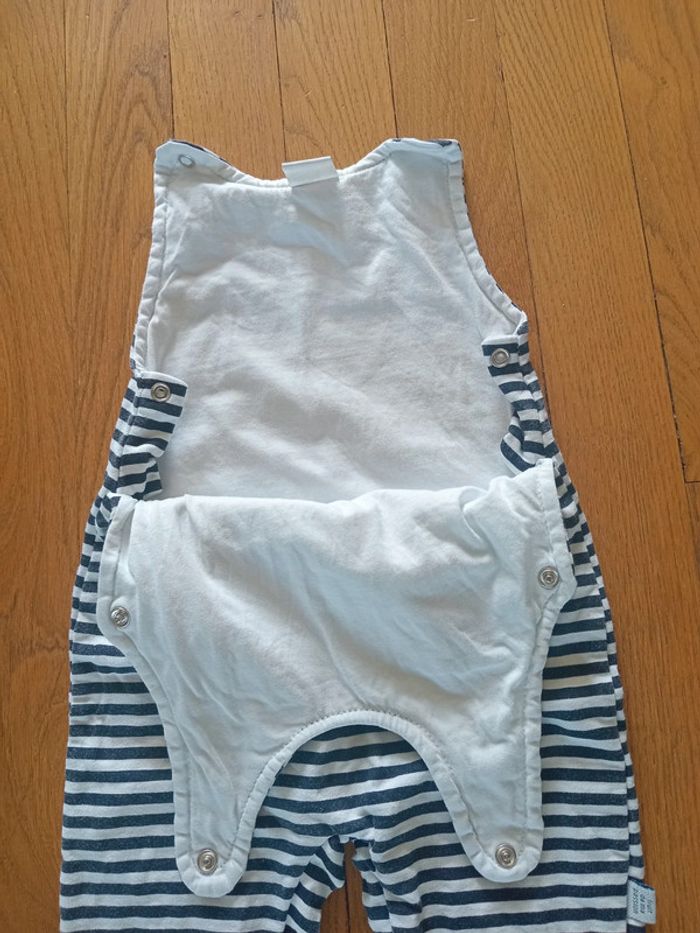 Salopette garçon Marinière coton 12-24 mois - photo numéro 7