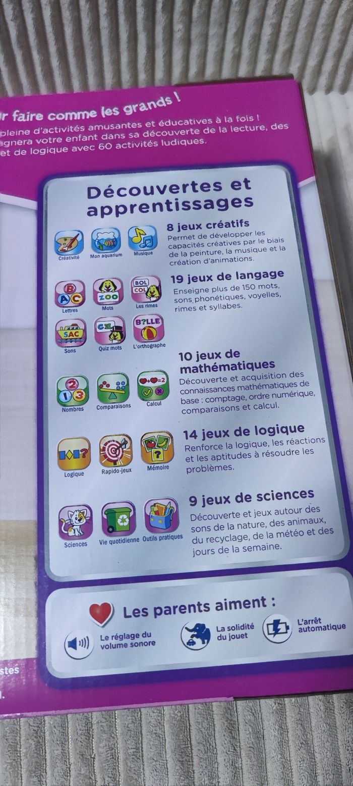 VTech - Ordi-Tablette Genius XL - photo numéro 4