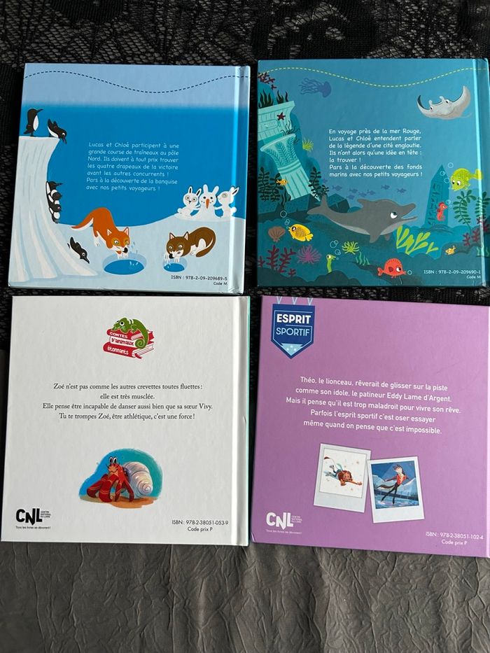 Lot de 4 livres amusants pour l’histoire du soir des tout petits - photo numéro 2