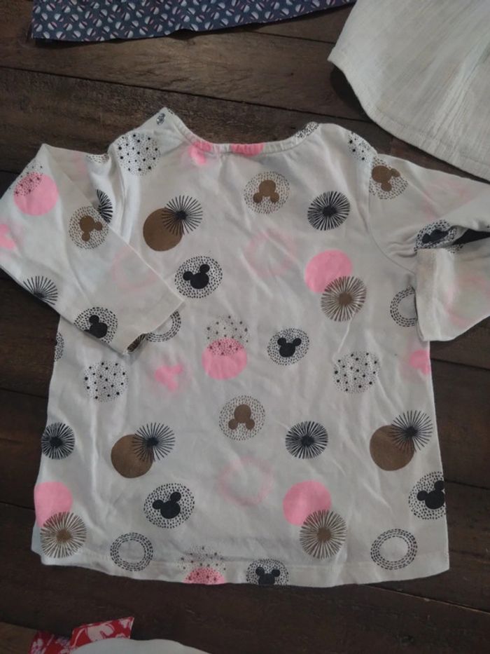 Lot tunique t shirt manches longues bebe 2 ans - photo numéro 4