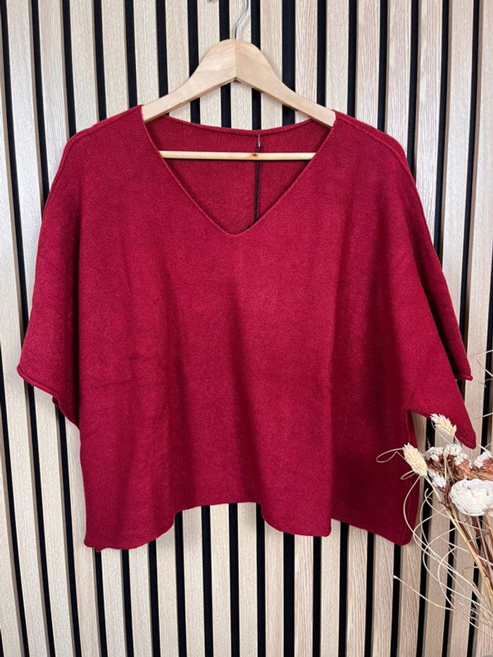 Pull bordeaux