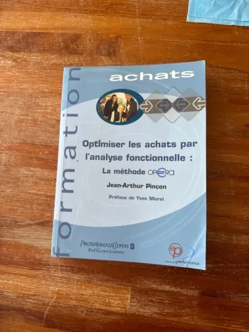 Livre optimiser les achats par l’analyse fonctionnelle