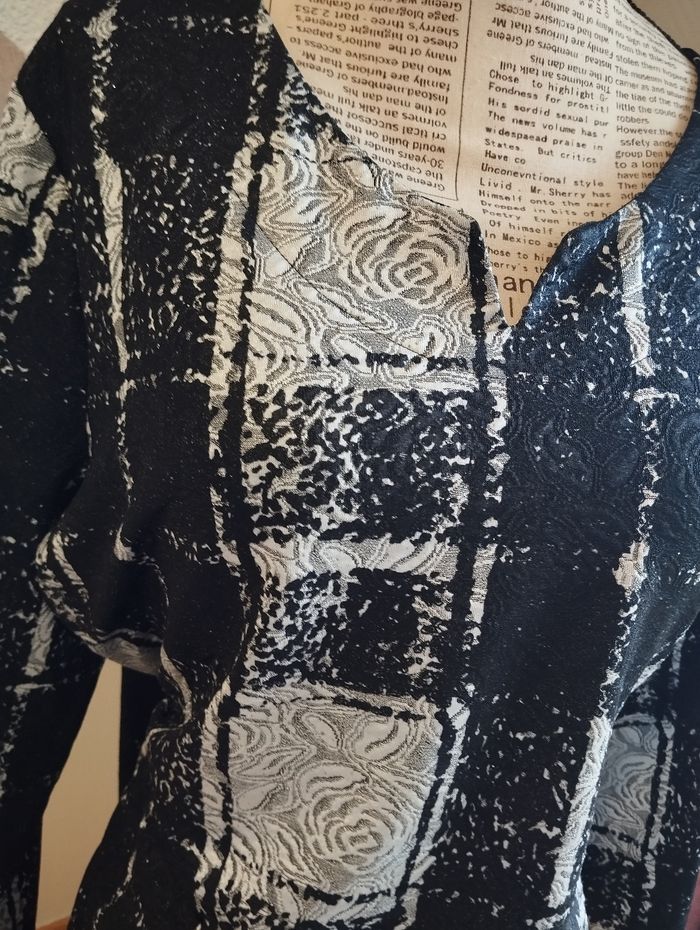 Robe hiver Damassé Lulu.H .XXL - photo numéro 2
