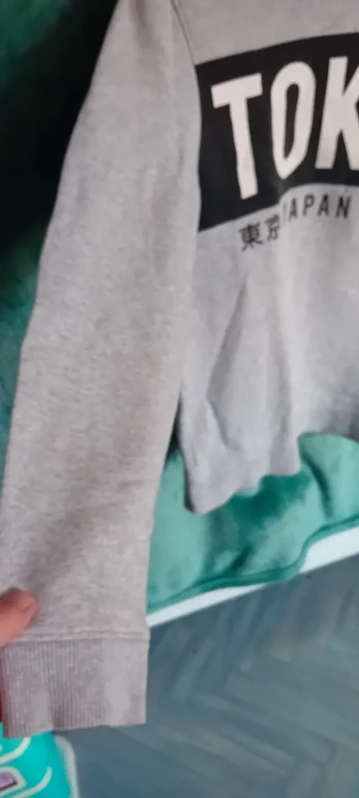 Très beau sweat à capuche 13/14 ans - photo numéro 3