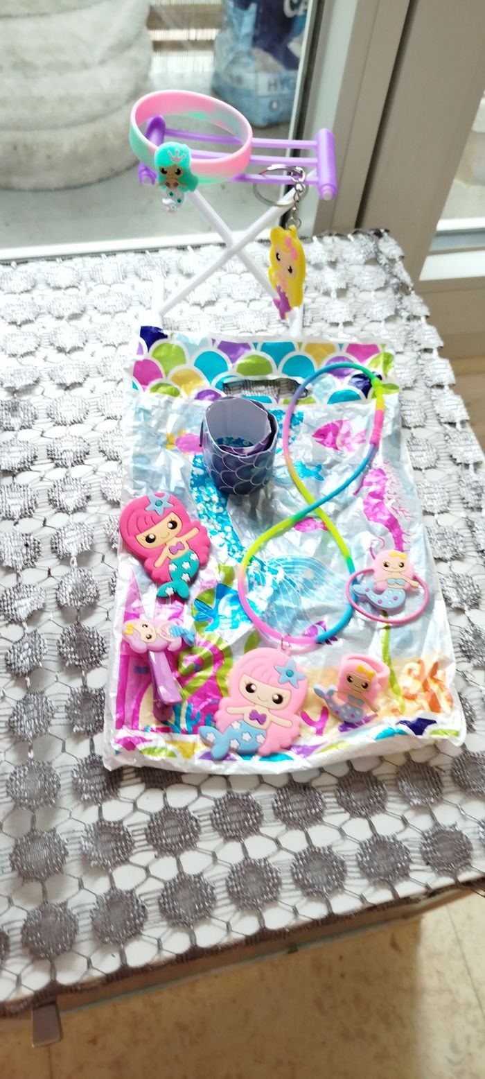 Lot bijoux sirène 🧜‍♀️ pour fille - photo numéro 2