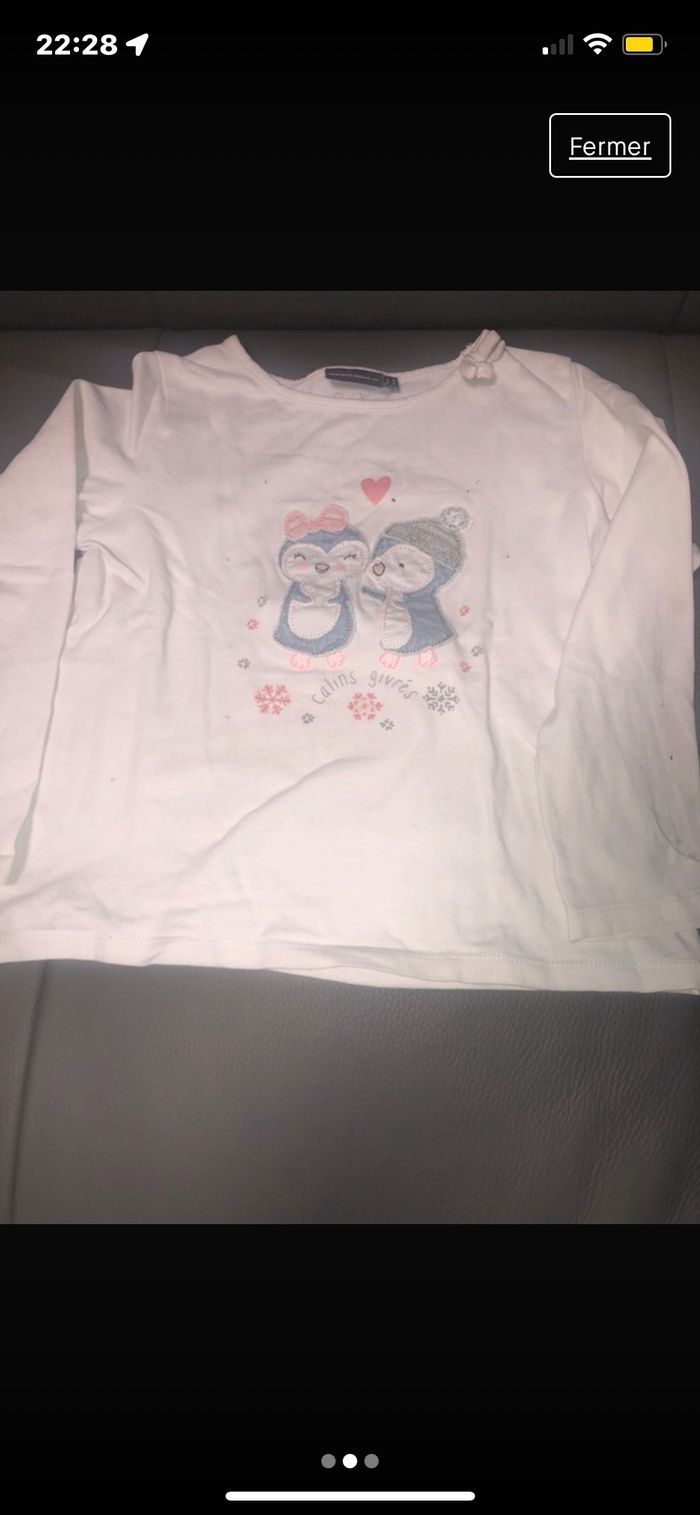 T-shirt Sergent Major ML Taille 5 ans - photo numéro 2