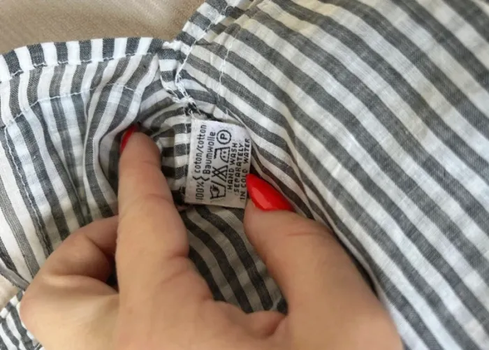 Débardeur nitya taille xl gris blanc - photo numéro 4