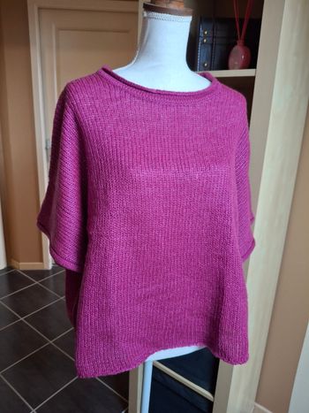 Pull rose prune blancheporte 46/48