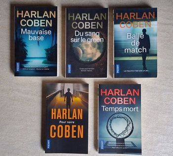 Lot 5 romans de Harlan Coben - Série Myron Bolitar