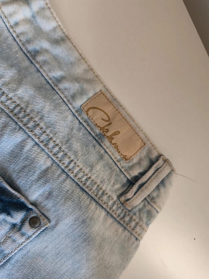 Short - jeans - bleu clair - photo numéro 5