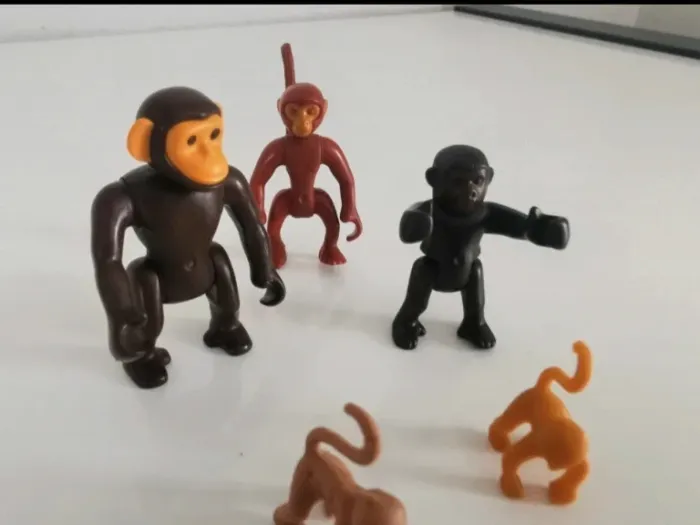 Playmobil lot animaux chimpanzé singe singe de pirate - photo numéro 3