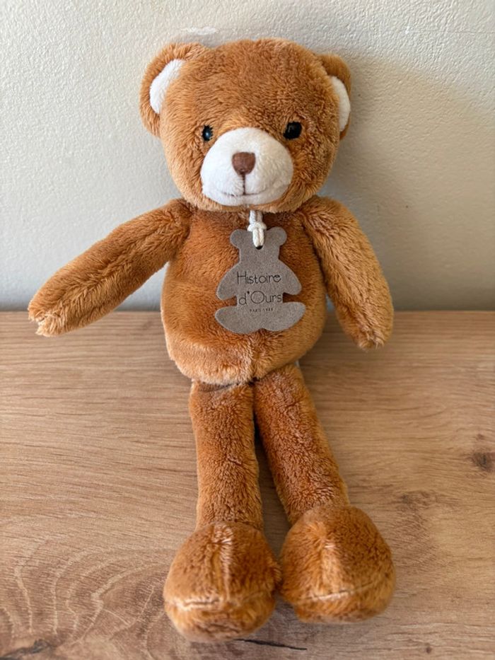 Doudou peluche ours marron yoopy savane histoire d ours - photo numéro 2