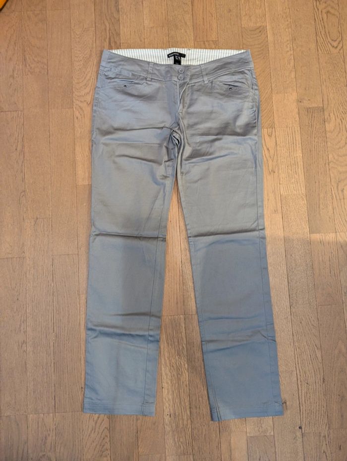 Pantalon taupe Mango - photo numéro 2