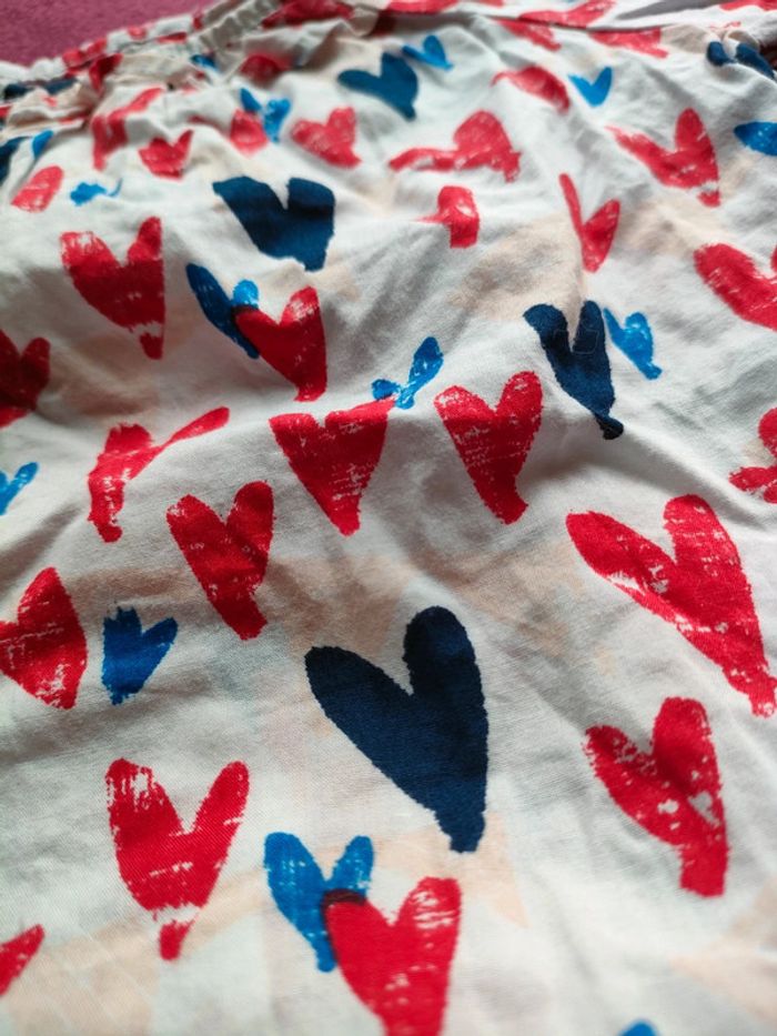 Blouse coeurs dpam - photo numéro 2