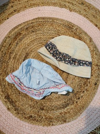 Lot de 2 chapeau