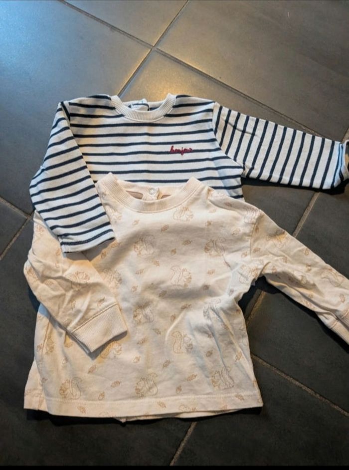 Lot  2 pull Kiabi 6 mois