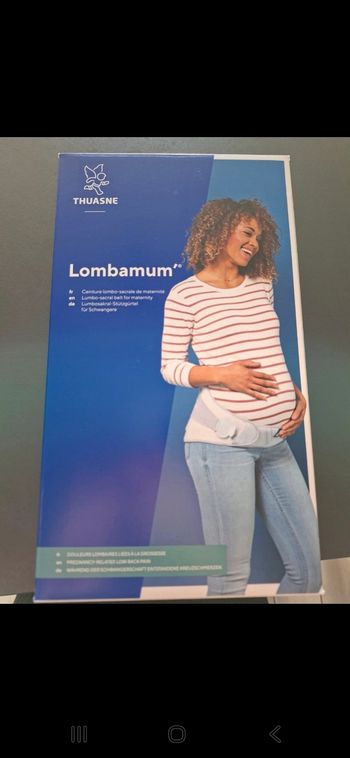 Ceinture lombaire de grossesse