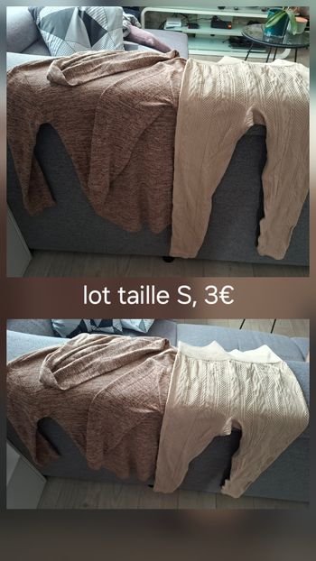 Lot bas et haut taille S
