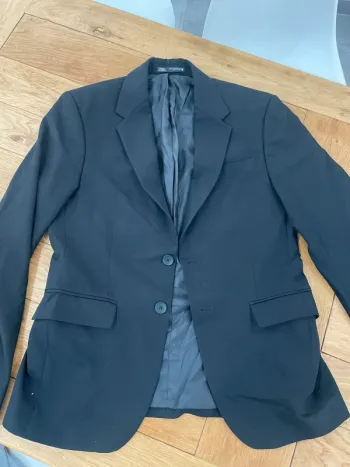 Blazer noir Zara homme