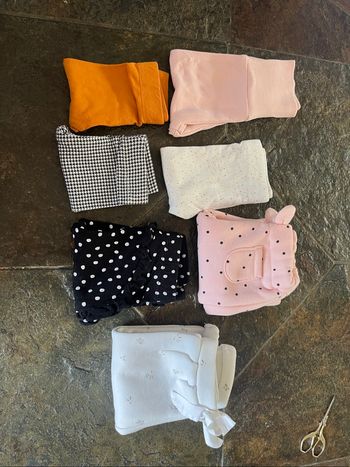 Lot pantalon bébé fille