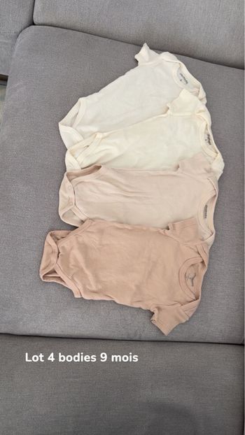 Lot 4 bodies (9 mois)