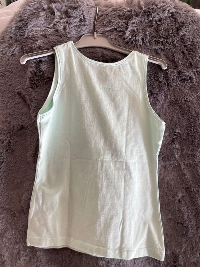 Lot de 2 teeshirt Zeeman menthe taille 8 ans / 128 cm - photo numéro 2