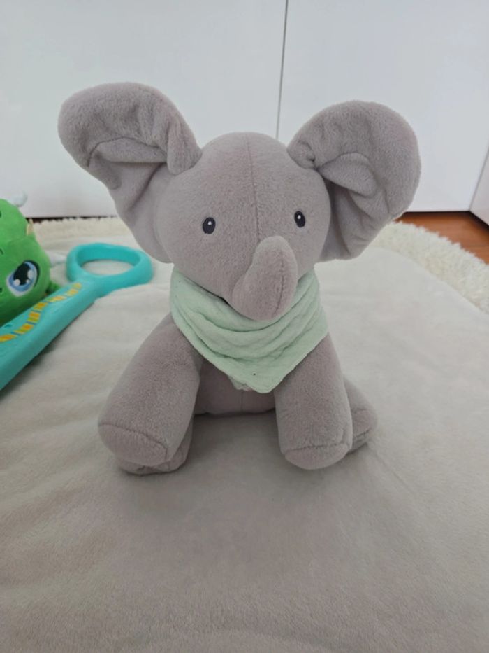0_24 mois Lot  -60% 12 jouets eveil bébé peluches musicales livres et tortue pousse pousse - photo numéro 19
