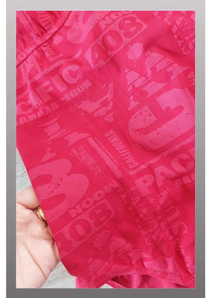 Maillot de bain une pièce rouge avec col à pois - Taille S Banana Moon - photo numéro 5