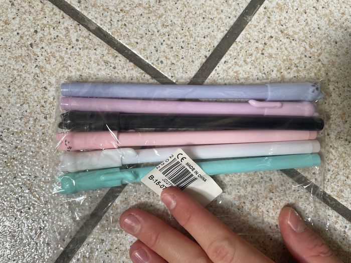 Lot stylo chat - photo numéro 2