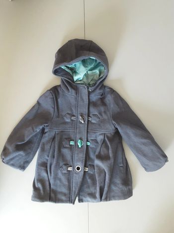 Manteau laine doublé