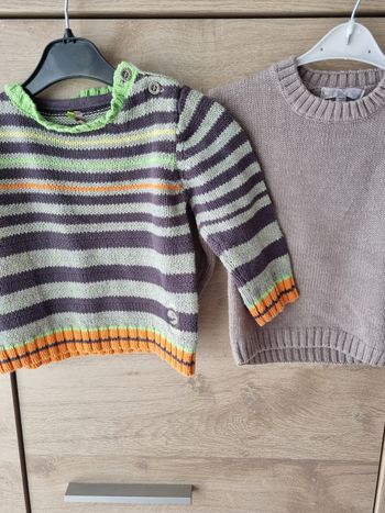 Lot de 2 pulls 18 mois 