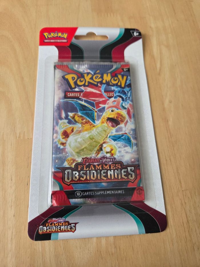 Pokemon Blister booster Flammes Obsidiennes EV3 Art Set - photo numéro 6