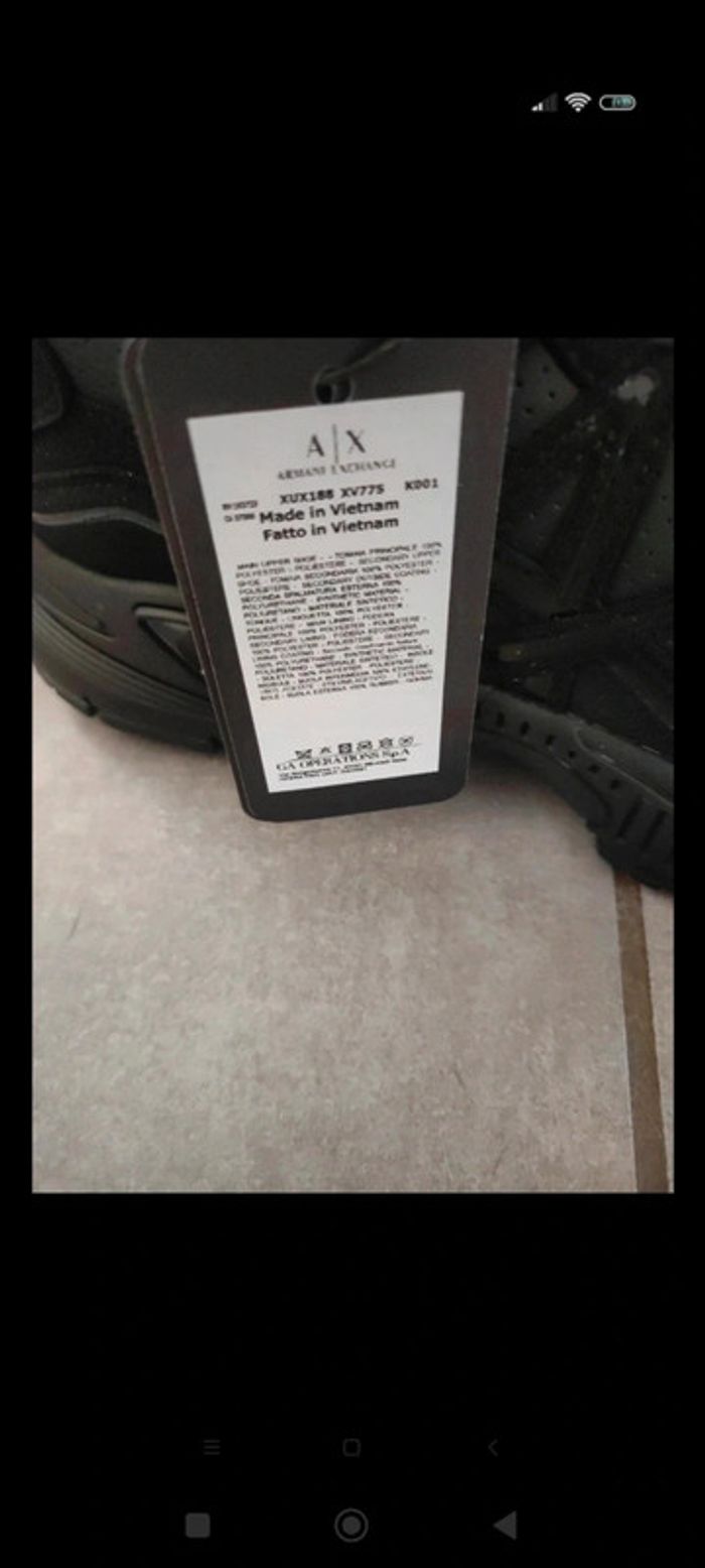 Sneakers Armani exchange - photo numéro 7