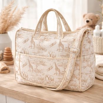 Sac à langer Fruit de ma passion beige 