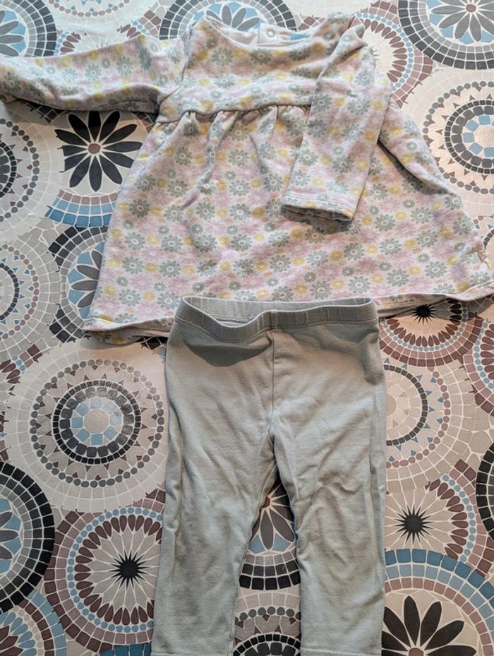 Ensemble bébé fille 9 mois