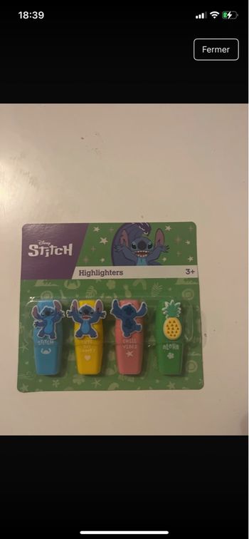 Surligneur Stitch