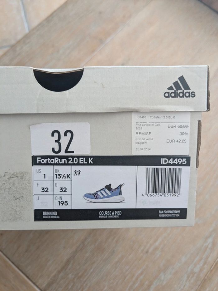 Basket adidas fille 32 - photo numéro 9