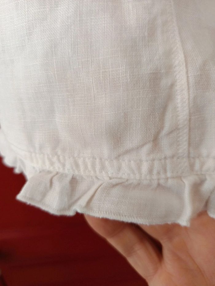 Veste blouse Armand Thiery t.42 100% lin - photo numéro 7